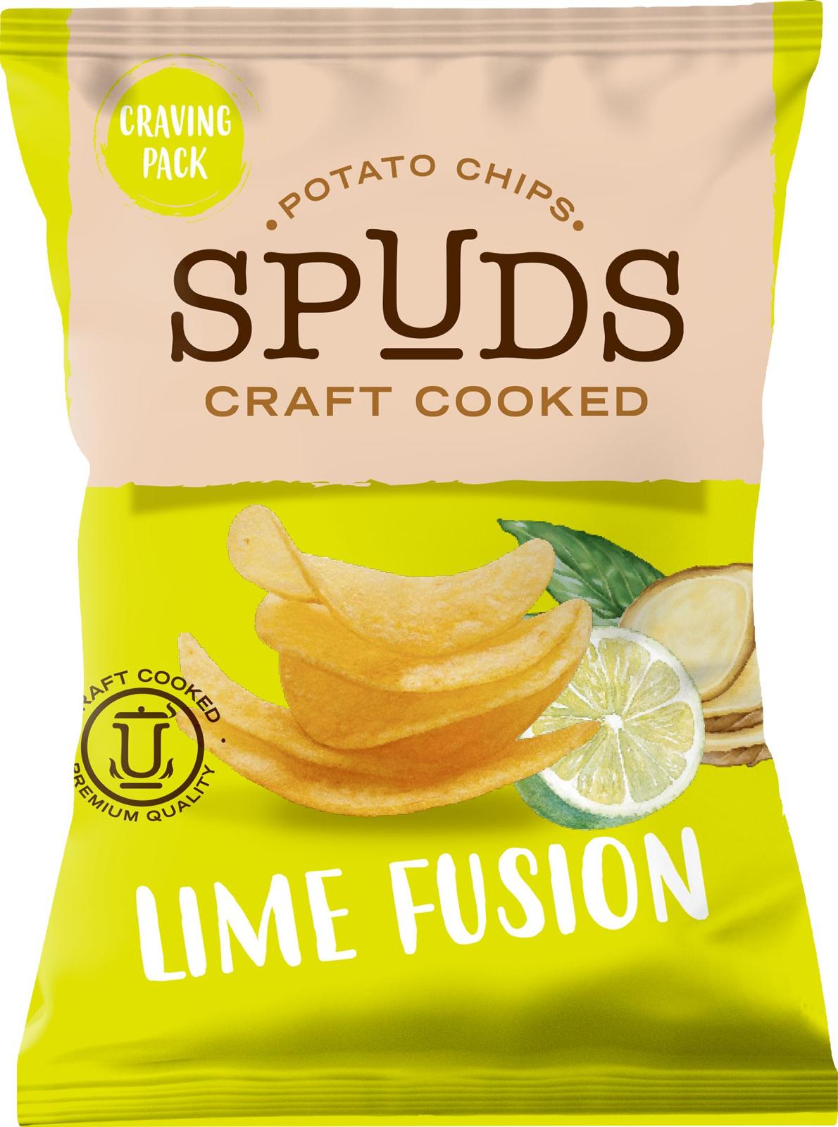 SPUDS Lime Fusion 12 st X 145 G